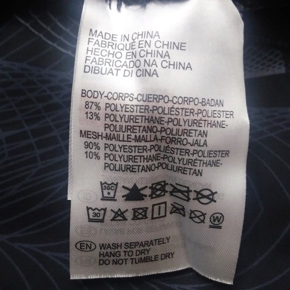 MIZUNO Lotus 3/4 Tights Running Crop Leggings Athletic Activewear Yoga Pants New - Picture 10 of 10